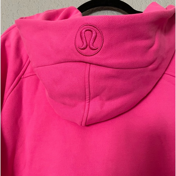 NWT Lululemon Scuba Oversized Half Zip Hoodie Jacket Sonic Pink Size M/L - Picture 6 of 10